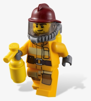 Lego Clipart Lego City - Lego Fireman Clip Art #5476377