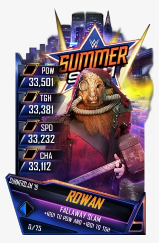 Rowan S4 21 Summerslam18 - Wwe Supercard Summerslam 18 #5476817