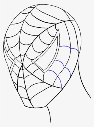 How To Draw Spiderman's Face - Imagenes De Spiderman La Caricatura #5477270