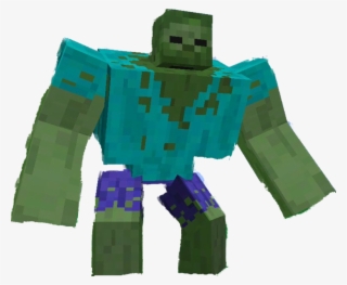 Minecraft Zombie Png Jpg Library Library - Minecraft Zombie Png #5478190