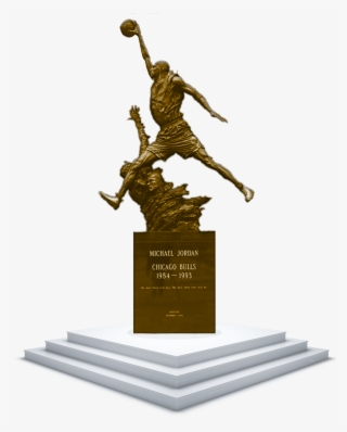 Air Jordan Xvii - Michael Jordan Statue Png #5478569