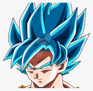 Hyperaids - Super Saiyan Blue Goku Head #5479179