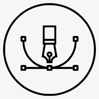 Drawing Curve Jpg Library - Bezier Png #5480409