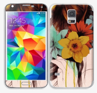 Corona De Flores - Trenro Waterproof Case For Samsung S5 #5480481