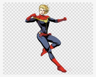 Captain Marvel Png Clipart Carol Danvers Hulk Captain - Captain Marvel Comic Character #5482583