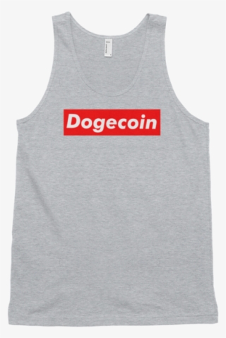 Dogecoin Tank-top Supreme Parody - Product #5482586