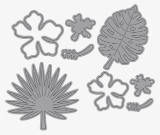 Tropical Florals - Locket #5483619