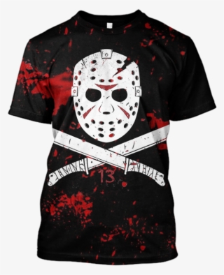 3d Jason Voorhees Friday The 13th Hoodie - Friday The 13th Varsity Jacket #5483846