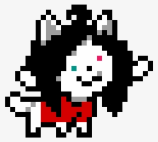 Reversetale Temmie - Undertale Tem Pixel Art #5484026