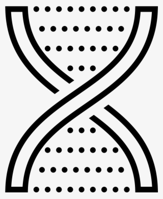 Spirala Dna Icon - Line Art #5484513