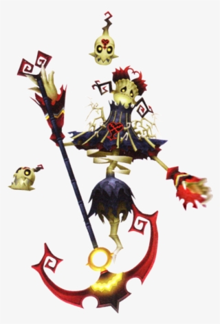 Grim Reaper - Kingdom Hearts 2 Heartless Boss - Free Transparent PNG ...