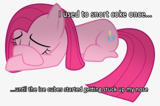 Bubblestormx, Cocaine, Coke, Edit, Image Macro, Pinkamena - Pinkie Pie #5488610