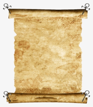 Parchment Scroll Png Banner Library Download - Old Scroll Transparent ...