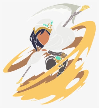 Minimalist Oddling Mirage Art By Momowade In R/brawlhalla - Graphic Design #5490173