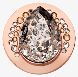 Nikki Lissoni Teardrop Small Rose Gold Plated Coin - Nikki Lissoni Teardrop Rose Gold Plated Small Coin #5491714