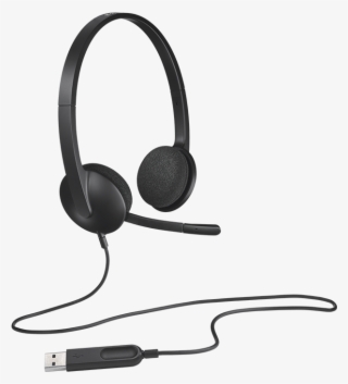 Headphones - Logitech H340 #5491716