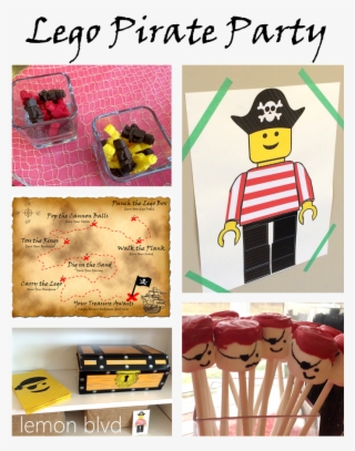 Lego Pirate Header - Birthday #5492027
