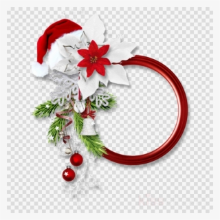 Png Christmas Border Clipart Santa Claus Borders And - Molduras De Natal Png #5492100
