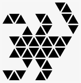 Png File - Gambar Ornamen Geometris Segitiga #5492919