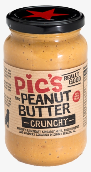 Crunchy Peanut Butter - Pic's Peanut Butter Jar #5493945