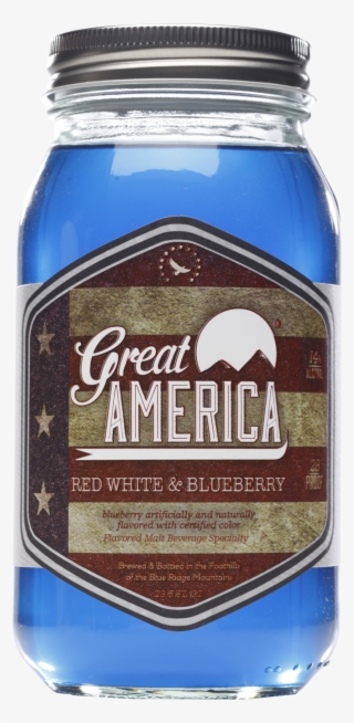 Red White And Blueberry - Great America Moonshine Blueberry #5493956