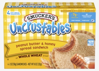 Uncrustables Honey Spread On - Smuckers Uncrustables Honey #5494016