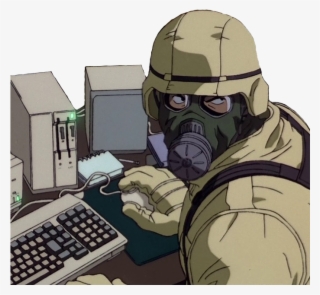 574 Kb Png - Computer Anime Meme #5495182