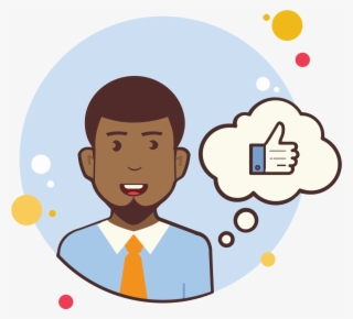 Hombre Con Me Gusta Icon - Icon #5496838