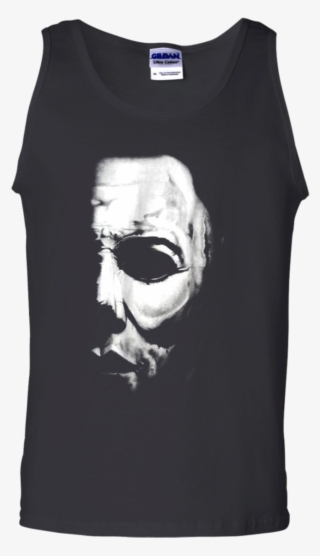 Horror Movie Halloween Michael Myers Unisex Tank Top - Help More Bees Plant More Trees #5497217