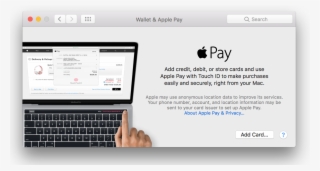 Apple Pay Setup Macos - Macbook Pro 2016 Fingerprint #5497720