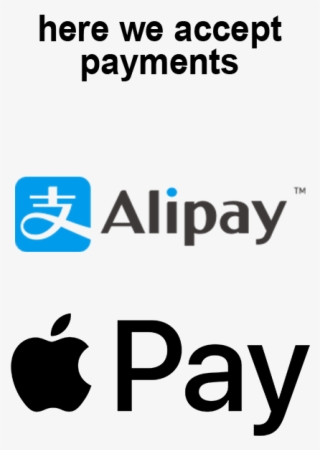 我們接受的付款 Alipay Apple Pay - Applepay Logo Png #5498165