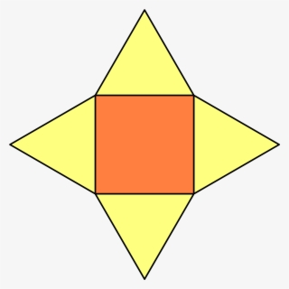 New Svg Image - Piramide Cuadrangular Para Armar #5498239