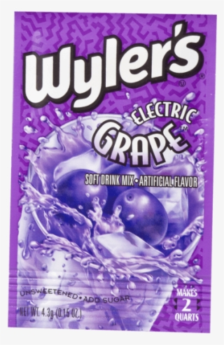 Wyler's Electric Grape - Wylers Soft Drink Mix, Electric Grape - 0.15 Oz #5498397