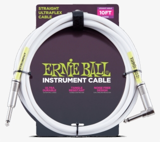 Ernie Ball 6049 10' Straight/angled Instrument Cable - Ernie Ball Cables #5499377
