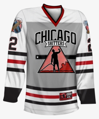 Chicago Shitters Christmas Vacation Hockey Jersey - National Lampoon's Christmas Vacation #5499741