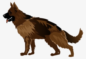 Dogs Vector German Shepherd - German Shepherd Dog Free Vector #550340