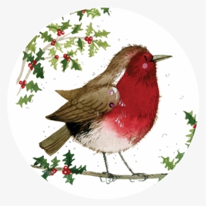 Christmas Robin Gift Tag - Nightingale #550460 Christmas Robin Gift Tag - Nightingale #550460