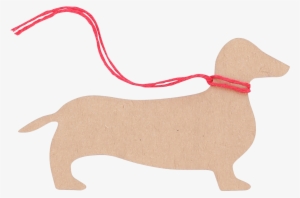 Gift Tag Png - Dachshund #550620