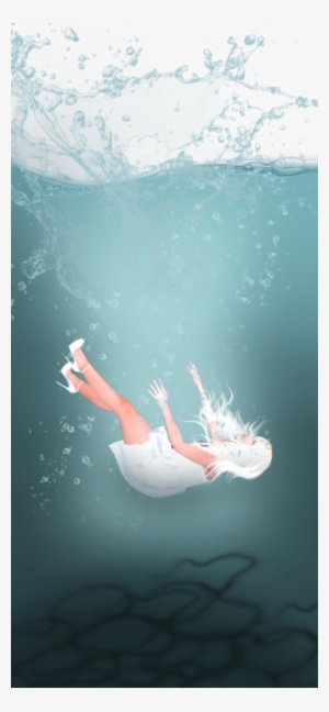 Ocean Drownin Falling Ts4 Edit Ts4 Edits Starsign Aquarius - Underwater #551300
