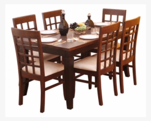 Dining Table Set - Dining Table Set 6 Seater #551590