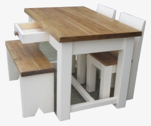 Refectory Table Set Larger Image - Picnic Table #551612