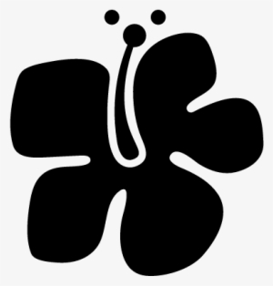 Hawaiian Flower Vector - Icono Hawaiana #551676