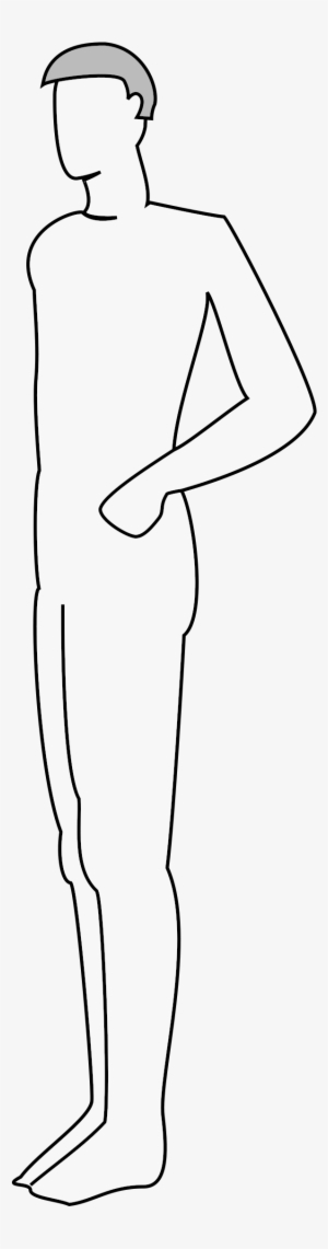 This Free Icons Png Design Of Male Body Silhouette #551826