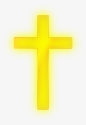 Cross Of Christ - Glowing Cross Transparent Background #551869