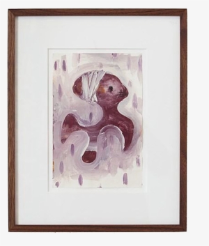 Yoshitomo Nara, Untitled, 1989-1993, Acrylic On Paper, - Picture Frame #552164