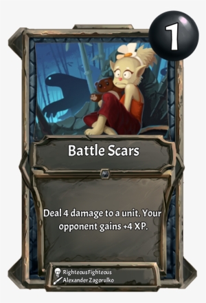 [card] Battle Scars - Cartoon #552725