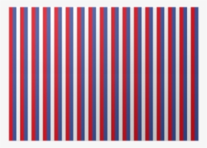 Background Of Stripes In Red, White And Blue Poster - Placemat #553536