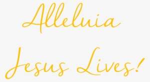 Alleluia - Calligraphy #554049