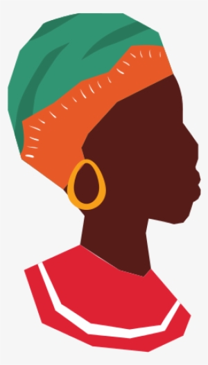 Graphic Freeuse Library African Woman Head Silhouette - African Head Silhouette #554125