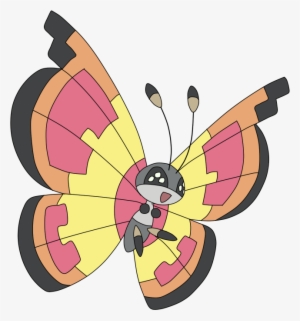 Pokemon Vivillon-sun Is A Fictional Character Of Humans - Vivillon Tundra #554314